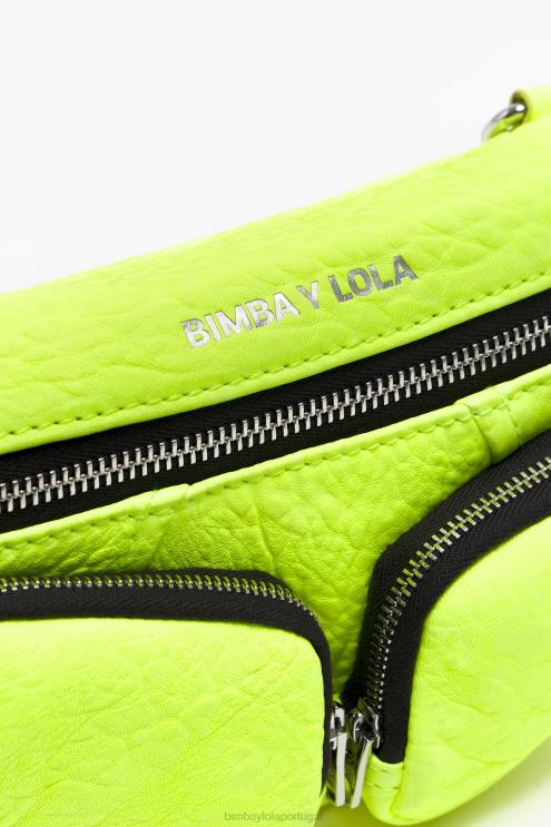 amarelo acessórios 64X4N169 bolsa de bolso em couro Bimba Y Lola