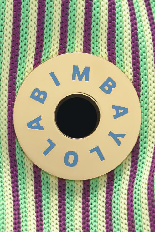 amarelo acessórios 64X4N88 saco de balde de malha Bimba Y Lola