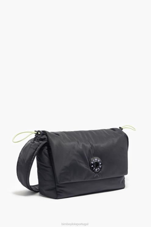 antracite acessórios 64X4N94 bolsa transversal de náilon Bimba Y Lola