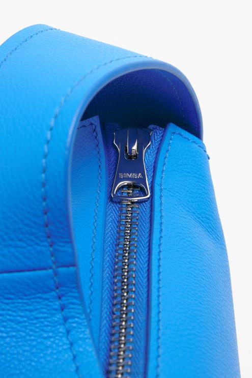 azul acessórios 64X4N56 bolsa hobo de couro byl com estampa de banana Bimba Y Lola