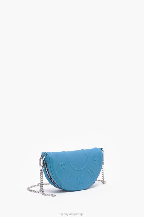 azul acessórios 64X4N65 bolsa transversal couro chimo Bimba Y Lola