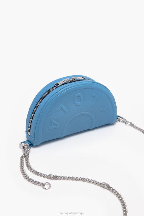 azul acessórios 64X4N65 bolsa transversal couro chimo Bimba Y Lola