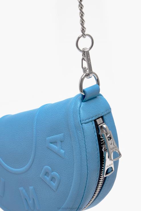 azul acessórios 64X4N65 bolsa transversal couro chimo Bimba Y Lola