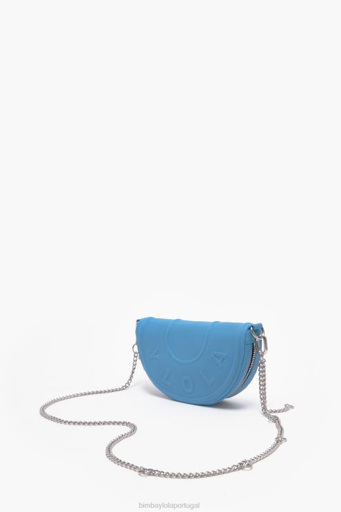 azul acessórios 64X4N65 bolsa transversal couro chimo Bimba Y Lola