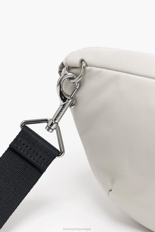 branco acessórios 64X4N19 bolsa de bolso em couro Bimba Y Lola