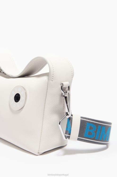 branco acessórios 64X4N52 bolsa hobo de couro Bimba Y Lola