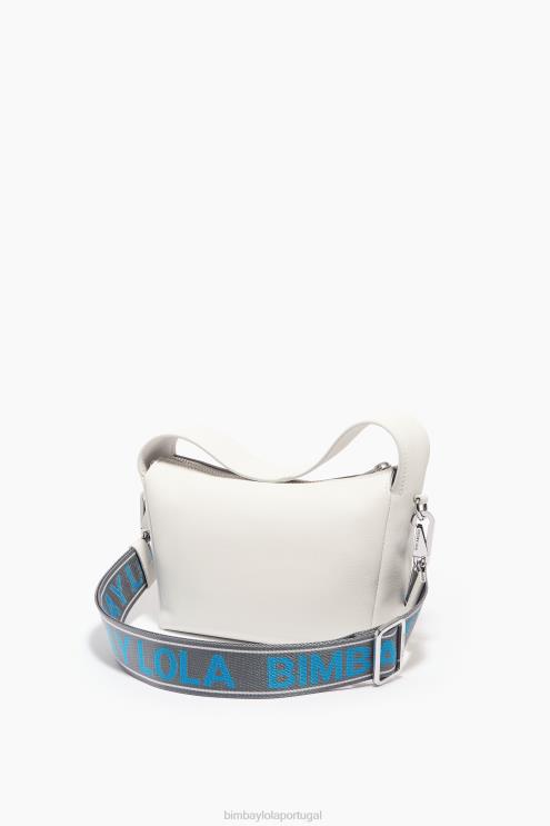 branco acessórios 64X4N52 bolsa hobo de couro Bimba Y Lola