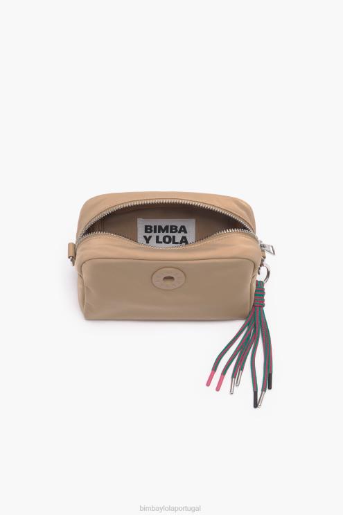 bronzeado acessórios 64X4N26 bolsa transversal de náilon Bimba Y Lola