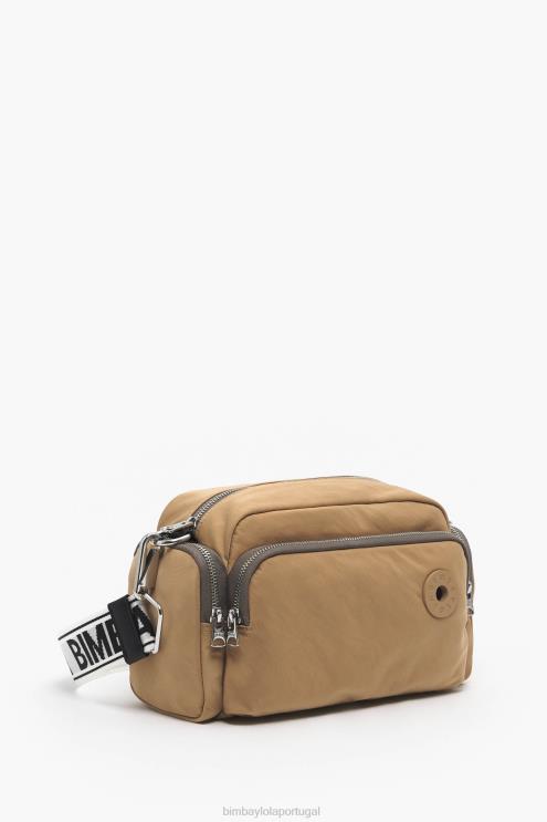 bronzeado acessórios 64X4N34 bolsa transversal de náilon Bimba Y Lola