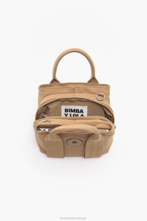 bronzeado acessórios 64X4N76 bolsa de náilon Bimba Y Lola