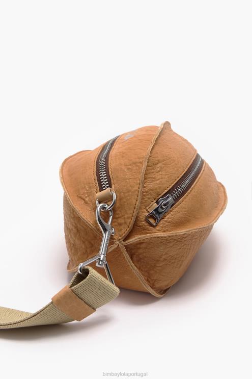camelo acessórios 64X4N70 bolsa pelota de couro Bimba Y Lola