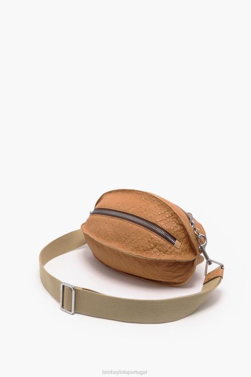 camelo acessórios 64X4N70 bolsa pelota de couro Bimba Y Lola