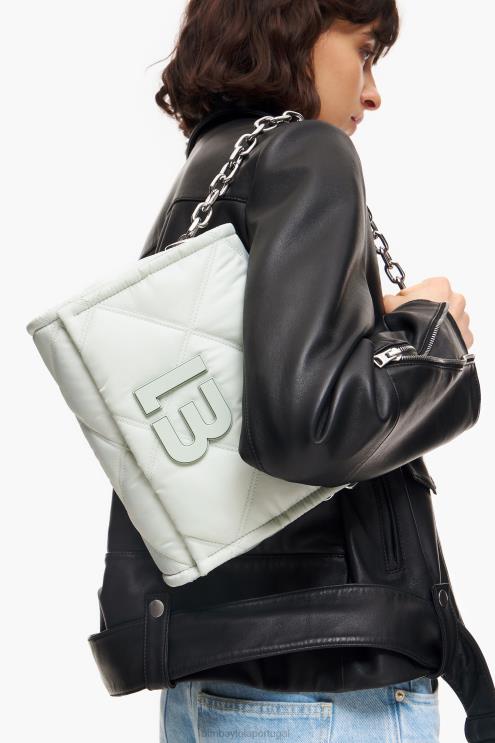cinza acessórios 64X4N148 bolsa transversal de náilon Bimba Y Lola