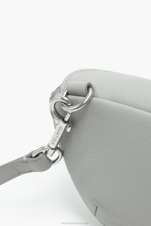 cinza acessórios 64X4N15 bolsa de bolso em couro Bimba Y Lola