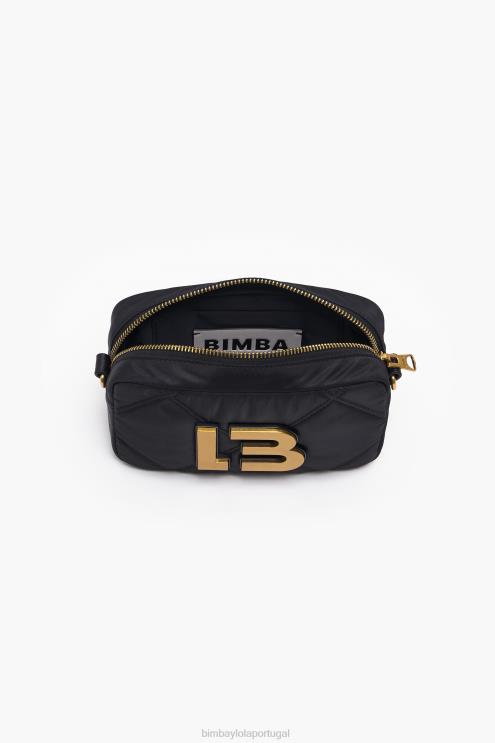 preto acessórios 64X4N110 bolsa transversal retangular Bimba Y Lola