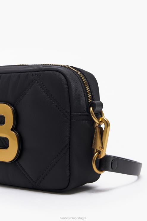 preto acessórios 64X4N110 bolsa transversal retangular Bimba Y Lola