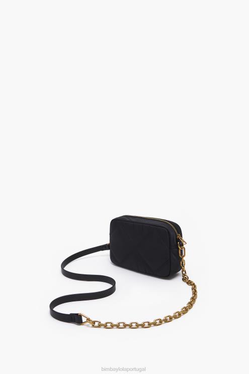 preto acessórios 64X4N110 bolsa transversal retangular Bimba Y Lola