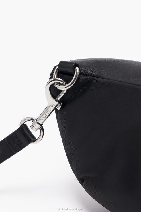 preto acessórios 64X4N171 bolsa de bolso em couro Bimba Y Lola