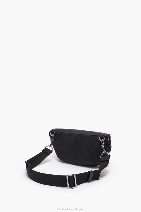 preto acessórios 64X4N20 bolsa de bolso em couro Bimba Y Lola