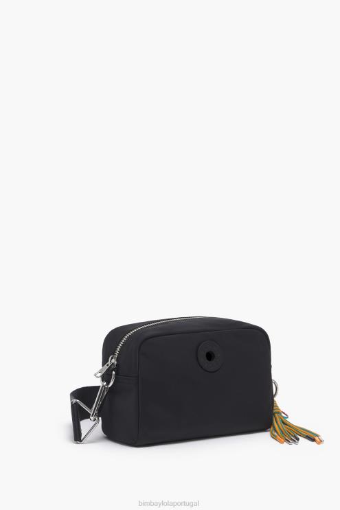 preto acessórios 64X4N27 bolsa transversal de náilon Bimba Y Lola