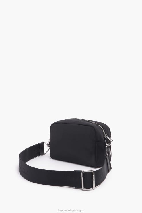 preto acessórios 64X4N27 bolsa transversal de náilon Bimba Y Lola