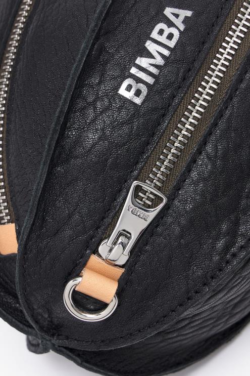 preto acessórios 64X4N2 bolsa pelota de couro Bimba Y Lola