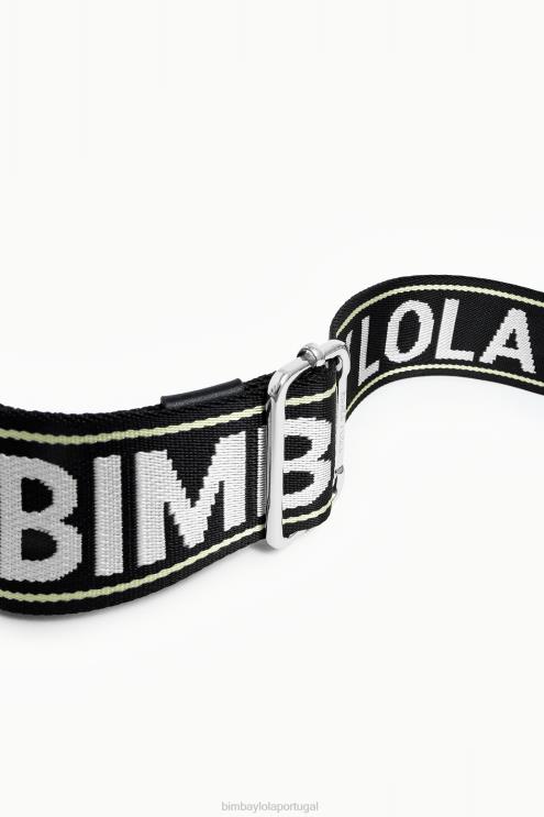 preto acessórios 64X4N32 bolsa transversal de náilon Bimba Y Lola