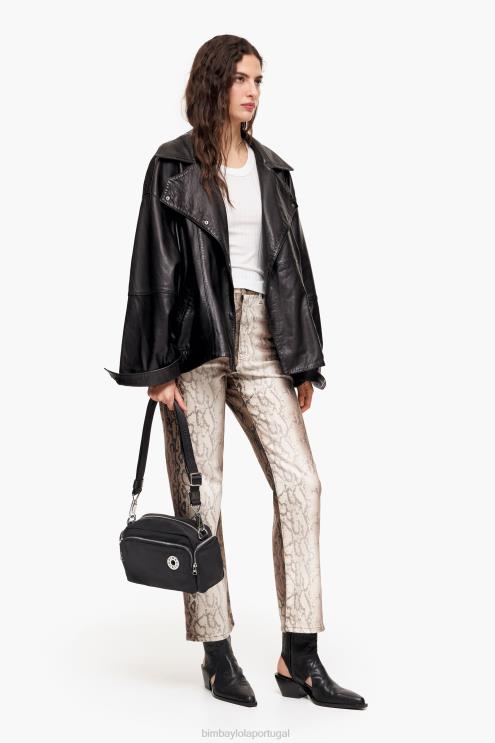 preto acessórios 64X4N33 bolsa transversal de náilon Bimba Y Lola
