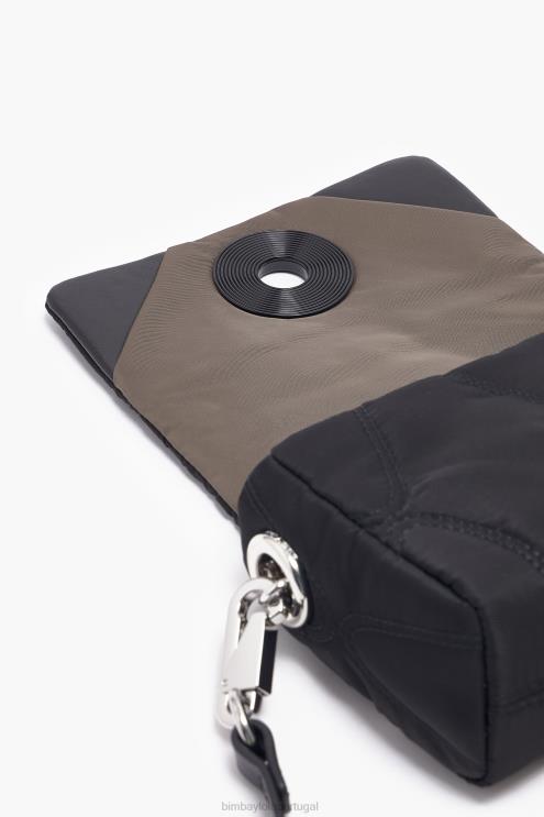 preto acessórios 64X4N39 bolsa transversal de náilon Bimba Y Lola