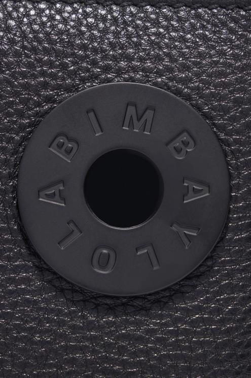 preto acessórios 64X4N49 bolsa trapézio de couro Bimba Y Lola