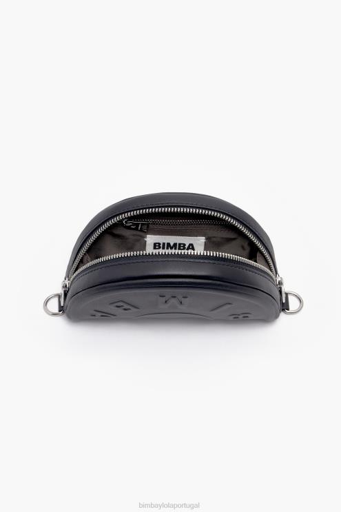 preto acessórios 64X4N66 bolsa de couro chimo Bimba Y Lola