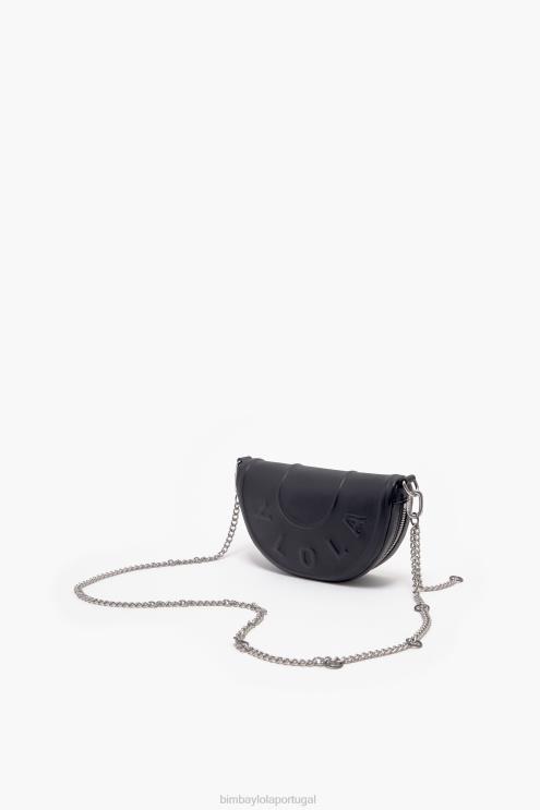 preto acessórios 64X4N66 bolsa de couro chimo Bimba Y Lola