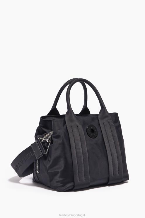 preto acessórios 64X4N74 bolsa de náilon Bimba Y Lola