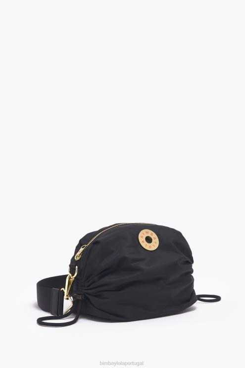 preto acessórios 64X4N90 bolsa transversal em nylon Bimba Y Lola