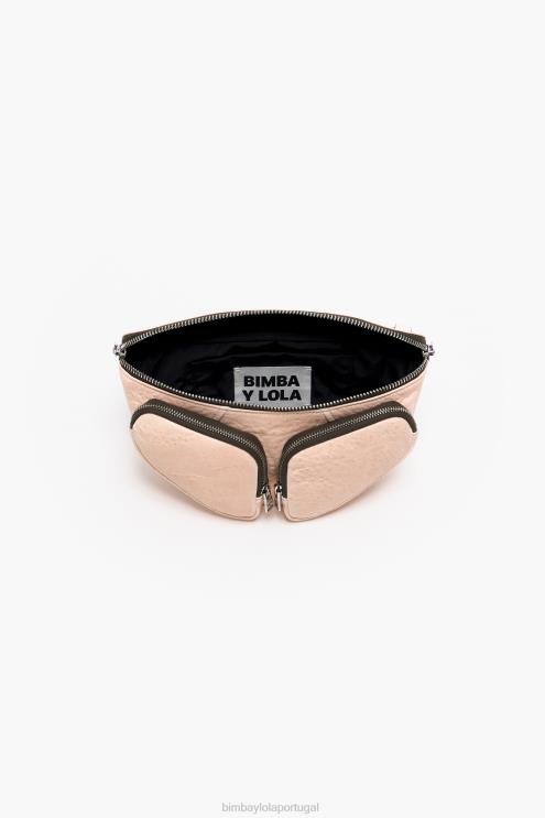 rosa acessórios 64X4N18 bolsa de bolso em couro Bimba Y Lola