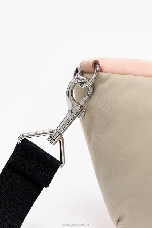 rosa acessórios 64X4N18 bolsa de bolso em couro Bimba Y Lola
