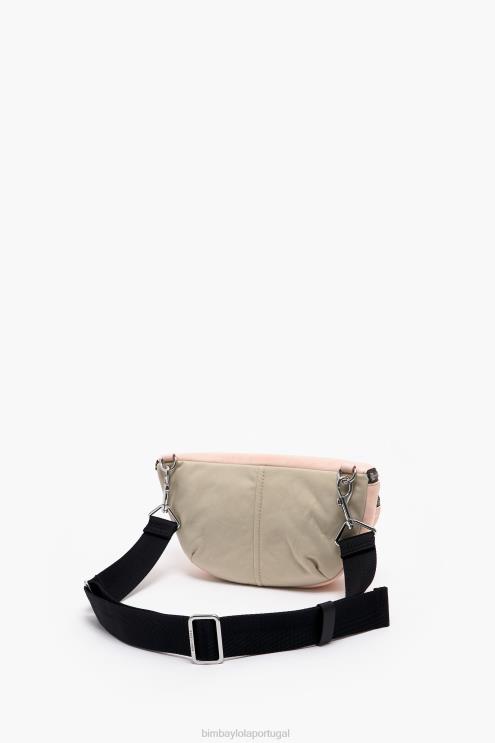 rosa acessórios 64X4N18 bolsa de bolso em couro Bimba Y Lola