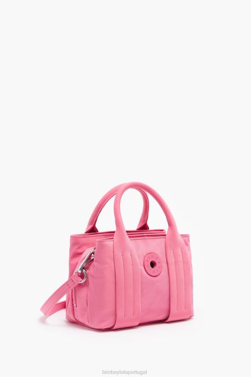 rosa acessórios 64X4N78 bolsa de náilon Bimba Y Lola