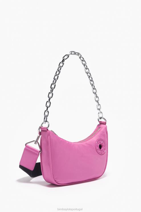 rosa acessórios 64X4N97 bolsa de lua de náilon Bimba Y Lola