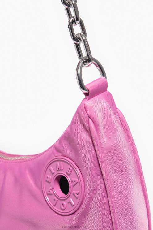 rosa acessórios 64X4N97 bolsa de lua de náilon Bimba Y Lola