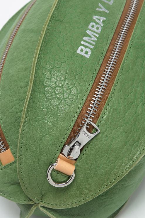 verde acessórios 64X4N69 bolsa pelota de couro Bimba Y Lola