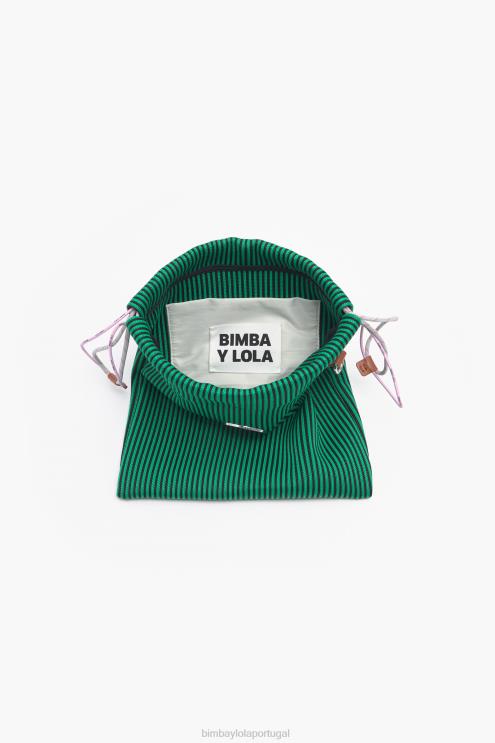 verde acessórios 64X4N89 saco de balde de malha Bimba Y Lola