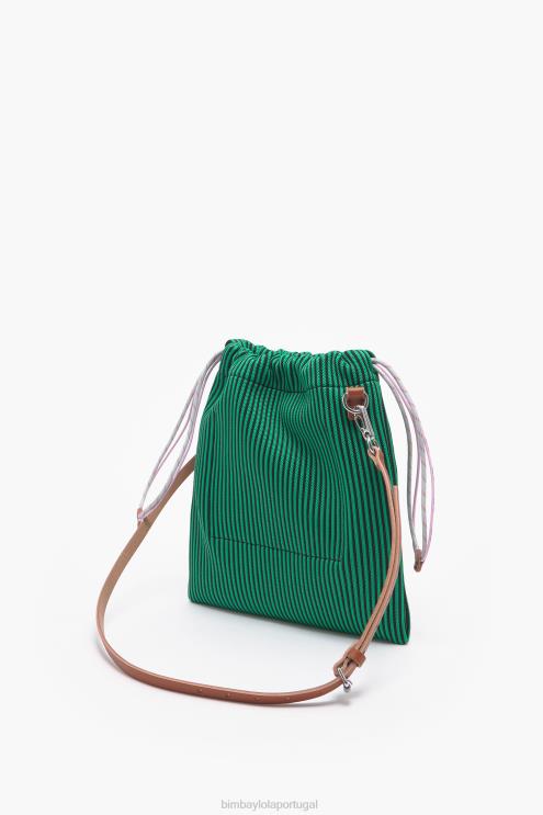 verde acessórios 64X4N89 saco de balde de malha Bimba Y Lola