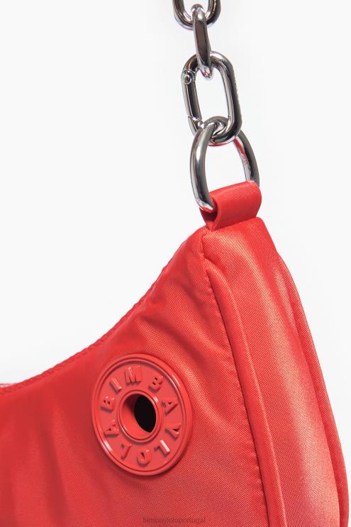 vermelho acessórios 64X4N103 bolsa de lua de náilon Bimba Y Lola