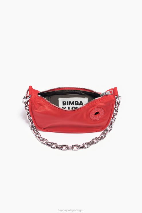 vermelho acessórios 64X4N103 bolsa de lua de náilon Bimba Y Lola