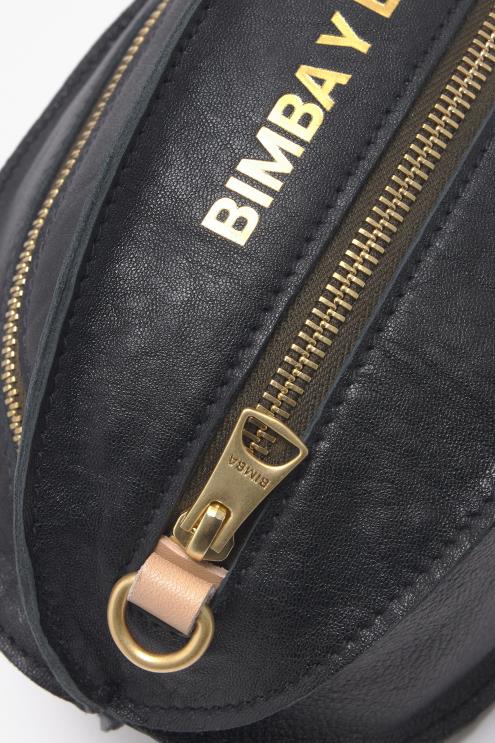 preto acessórios 64X4N139 bolsa pelota de couro Bimba Y Lola