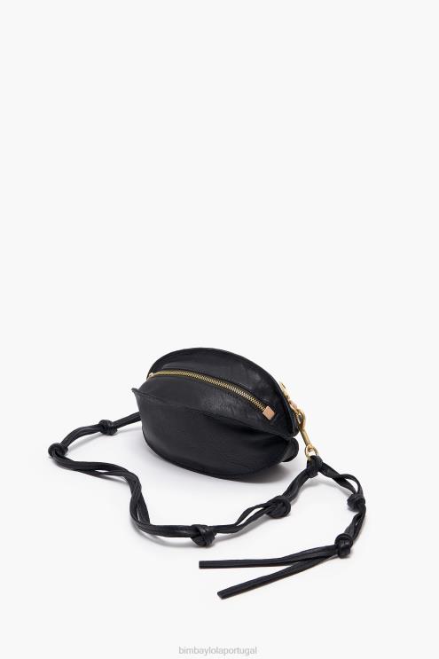 preto acessórios 64X4N139 bolsa pelota de couro Bimba Y Lola