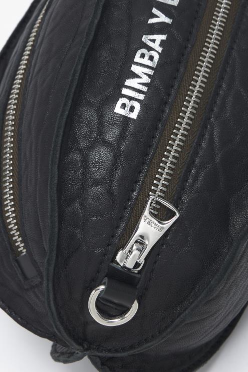 preto acessórios 64X4N141 bolsa pelota de couro Bimba Y Lola
