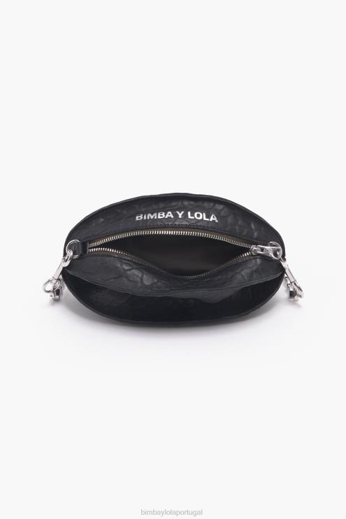 preto acessórios 64X4N141 bolsa pelota de couro Bimba Y Lola