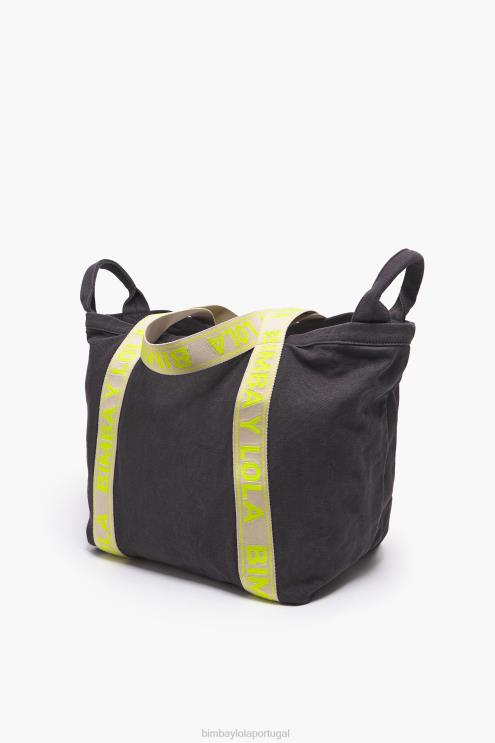 antracite acessórios 64X4N116 sacola de compras Bimba Y Lola